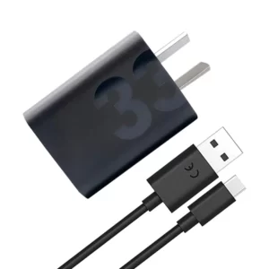 Motorola - Cargador Motorola USB-C con carga rápida 33 Watts