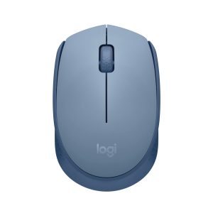 Logitech - M170 Mouse Inalámbrico USB 1000 DPI Gris Azulado