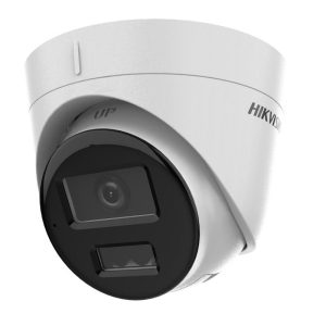 Hikvision - Cámara de red de torreta fija con luz híbrida inteligente de 2 MP