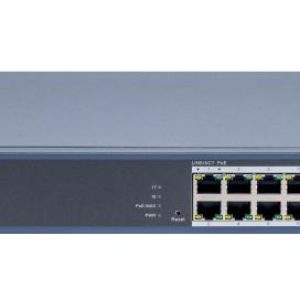 Hikvision - Switch Conmutador POE inteligente Gigabit de 16 puertos