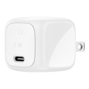 Belkin - BoostCharge Cargador de Pared USB-C 30W - Blanco