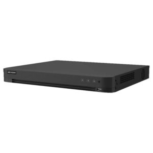 Hikvision - AcuSense DVR de 16 Canales, 1U, 5MP, H.265, 4K