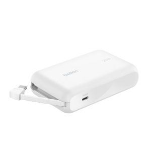 Belkin - Power Bank 20W, Batería de Litio Portátil, Blanco