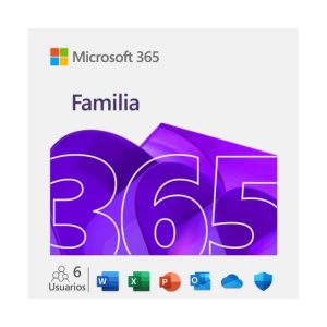 Microsoft - 365 Family (12 meses) 6 usuarios