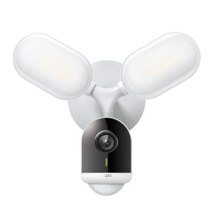 TP-Link - Tapo C720 Cámara de Seguridad con Luz LED/Micrófono y Bocina Integrados, 2K, Blanco