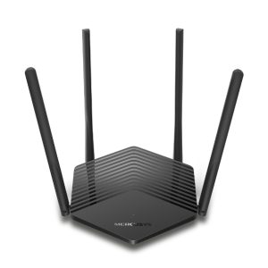 Mercusys - MR60X V2 Router WIFI 6 AX1500 Inalámbrico, Negro