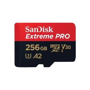 SanDisk - Extreme PRO® microSD™ UHS-I Card with Adapter C10, U3, V30, A2, 200MB/s Read 140MB/s Write SDSQXCD-256G-GN6MA Visita la tienda de SanDisk