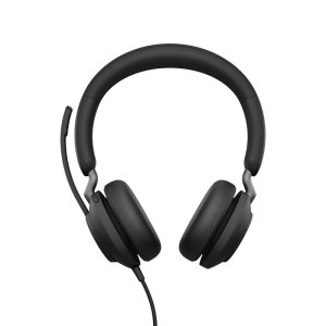 Jabra - Audífonos Evolve2 40 SE MS Stereo, Alámbrico, USB-C, Negro