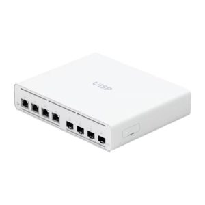 Ubiquiti - Switch de Alto Rendimiento, PoE, 4 Puertos RJ45 + 4 Puertos SFP+ Administrable - 160W