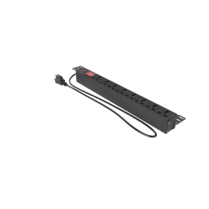 Nexxt Solutions - NPD-21U8U15A Regleta de 8 Tomas Universales con Supresor de Sobretensión, Negro