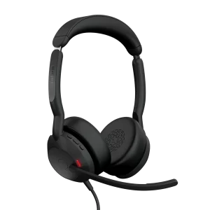 Jabra - Evolve2 50 Audífonos Alámbricos USB-C con Cancelación de Ruido, Negro