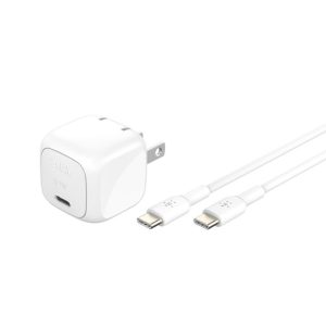 Belkin - BoostCharge Base de Carga Portátil 30W, Blanco