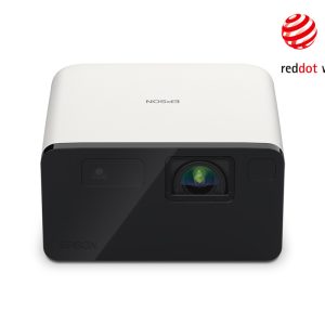 Epson - EpiqVision EF21 3LCD Proyector Láser FHD, 150" WIFI con Google TV - Blanco