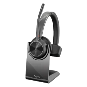 POLY - Voyager 4310-M Audífonos Bluetooth USB con Certificación Microsoft Teams - Negro