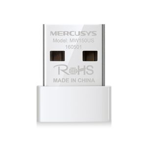 Mercusys - Adaptador de Red USB Wi-Fi Nano 150Mbps