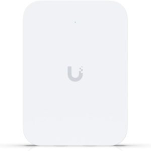 Ubiquiti - Punto de acceso WiFi 7 de pared U7-IW, 4 transmisiones, PoE+ de 2,5 GbE, montaje en pared