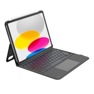 Belkin - Everyday Funda con Teclado Retroiluminado y Base para iPad Air de 10,9" en Inglés