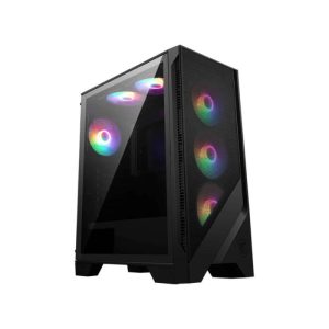 MSI - MAG FORGE 120A Cases Gaming de Media Torre con Vidrio Templado ATX (Sin fuente)