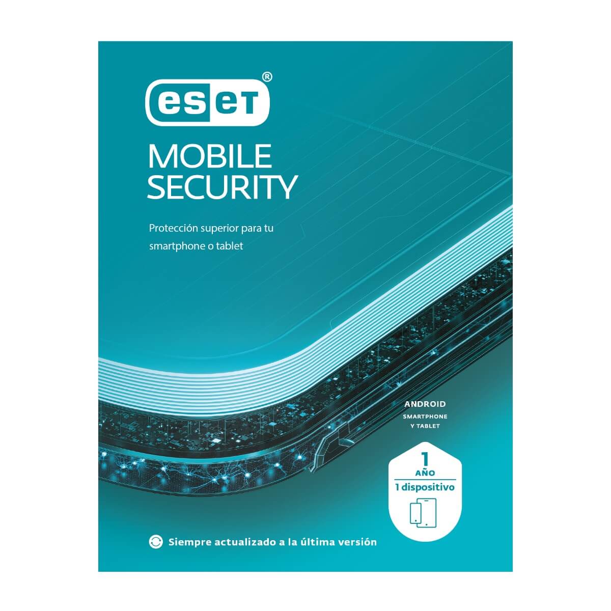 ESET - Licencia Mobile Security 1 Dispositivo, 1 Año