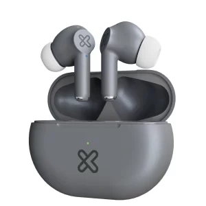 Klip Xtreme - Buds-Fi Audífonos Bluetooth Hasta 17 Horas de Autonomía - Gris