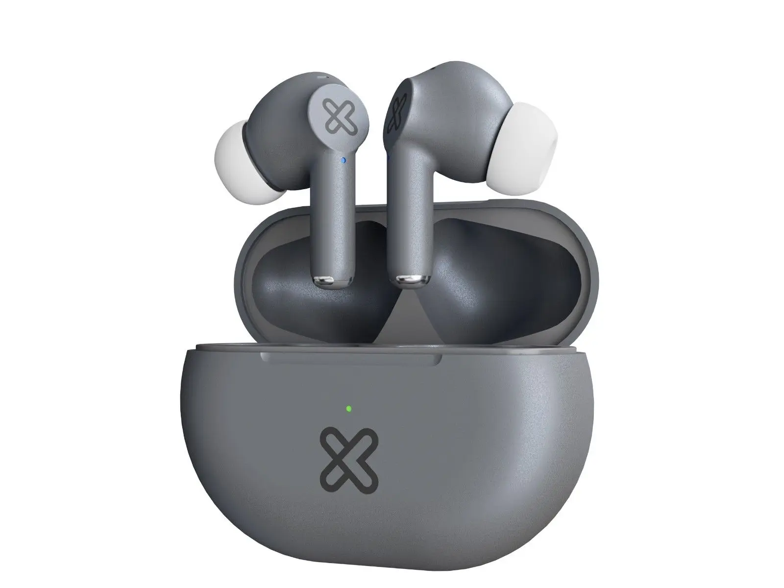 Klip Xtreme - Buds-Fi Audífonos Bluetooth Hasta 17 Horas de Autonomía - Gris