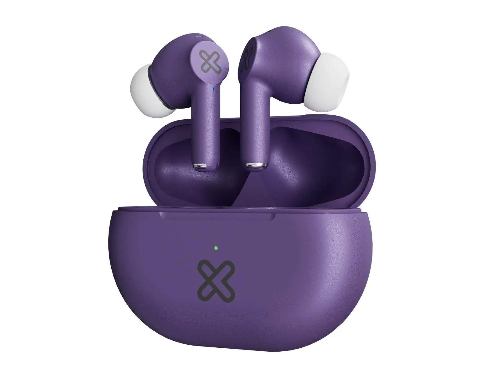 Klip Xtreme - Buds-Fi Audífonos Bluetooth Hasta 17 Horas de Autonomía -Morado