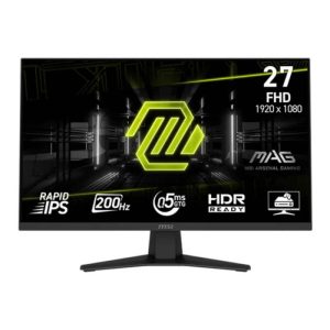 MSI - MAG 274F Monitor Gaming de 27″ FHD IPS, HDMI y DisplayPort a 200Hz - Negro