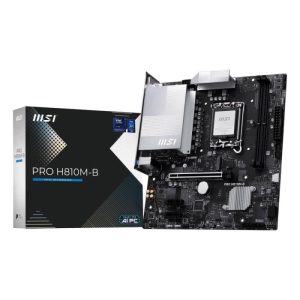 MSI - PRO H810M-B Motherboard LGA 1851 Core Ultra Series 2, 2xDDR5 MicroATX