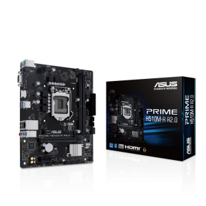 ASUS - Tarjeta Madre PRIME H510M-R R2.0 Motherboard LGA 1200 10th y 11th Gen 2xDDR4 MicroATX