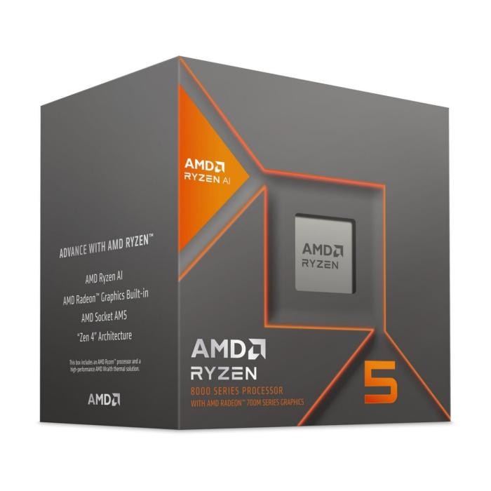 AMD - Procesador Ryzen 5 8600G 4.3GHz 6 Núcleos AM5