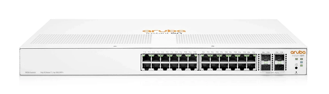 Aruba - Switch HPE Networking Instant On JL682A 1930 de 24 puertos gigabit y 4 puertos SFP+