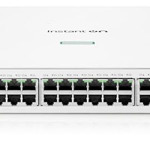 Aruba - HPE Switch JL686B de 48 Puertos PoE + 4 + 4 Puertos SFP/SFP+ 370W