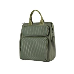 Klip Xtreme - Mochila EVA para Laptop 15.6" y Tablets 8" - Verde Oscuro