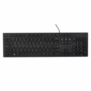 Dell - Teclado Alámbrico en Español, Multimedia USB Negro - KB216