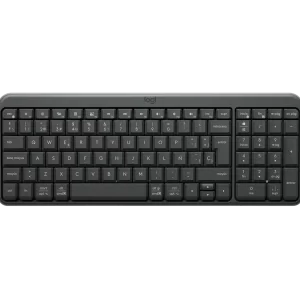 Logitech - Teclado Compacto K250 Inalámbrico Bluetooth - Negro
