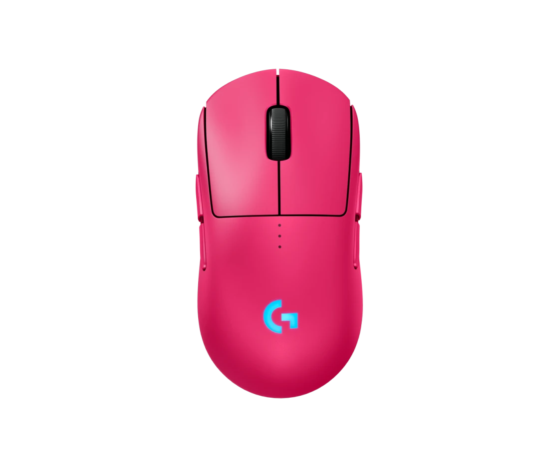 Logitech - Pro 2 LightSpeed Mouse Gaming Inalámbrico USB 44,000 DPI - Magenta